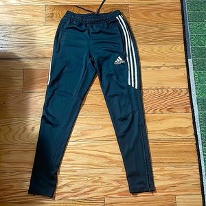 Adidas grey track pants